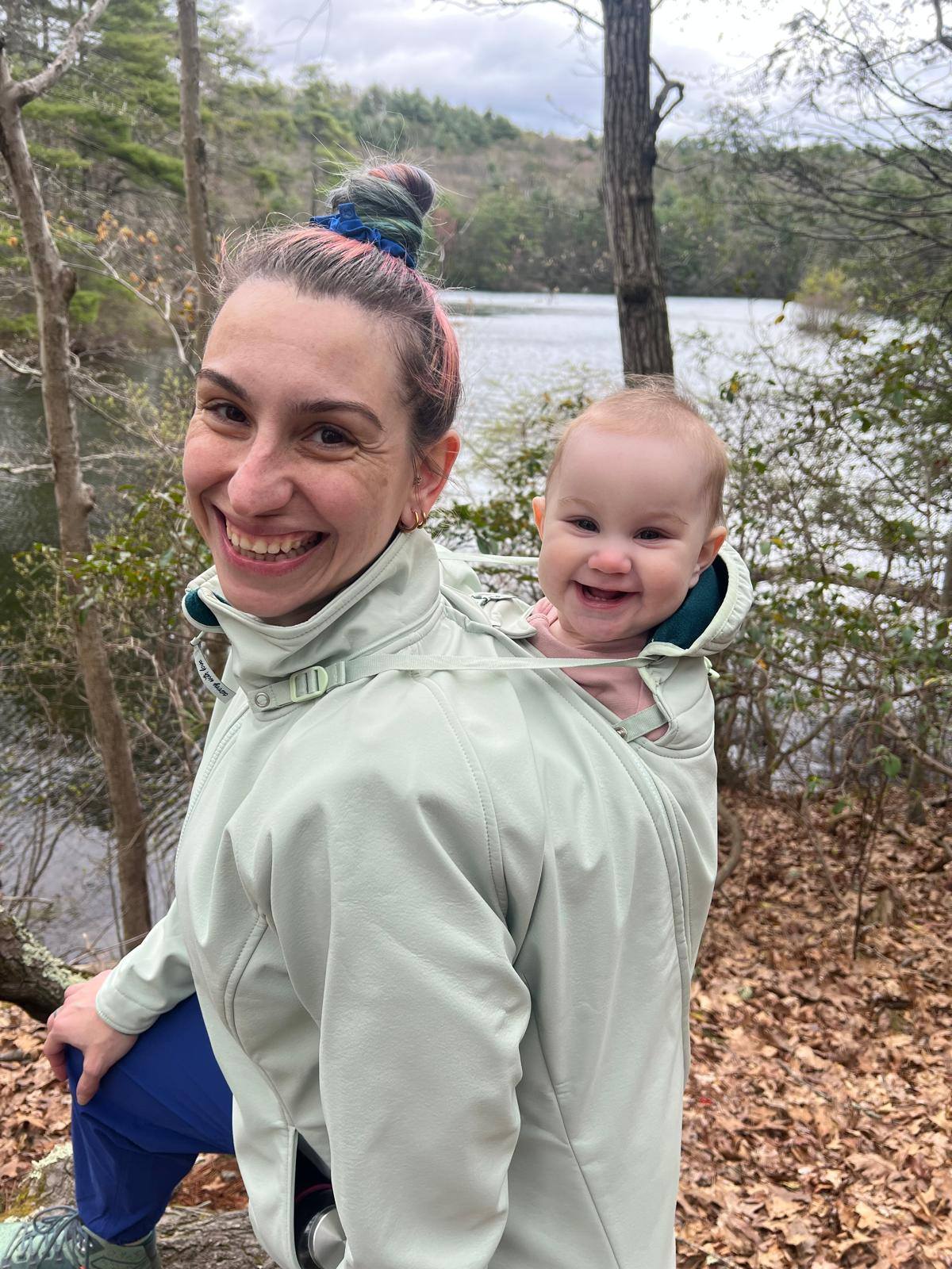 Mamalila Babywearing Outerwear Allrounder Mint Nebile Kapicioglu