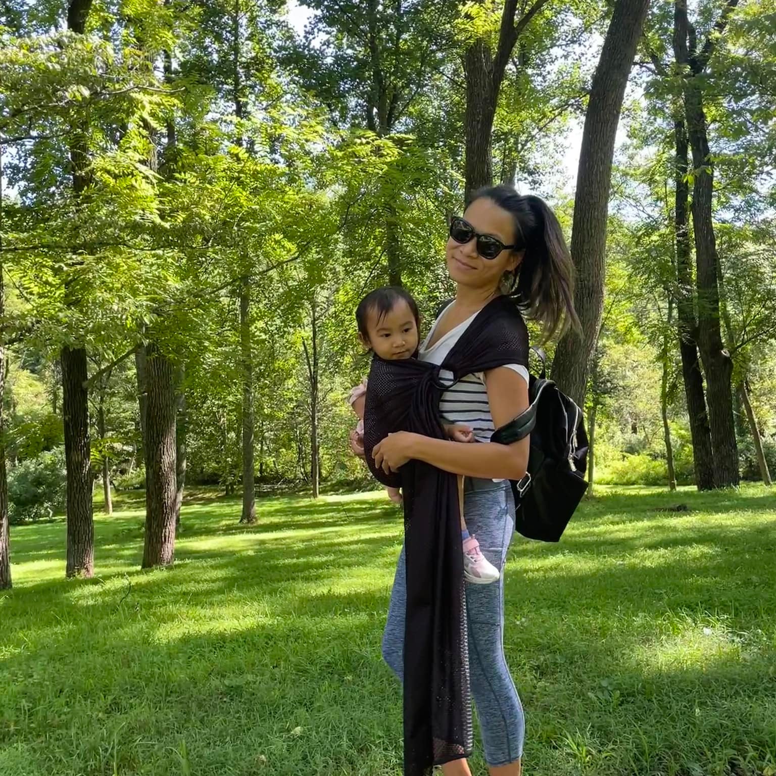 Beachfront Baby Water Ring Sling Midnight Sky Shirley Xing Shirlsx