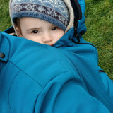 Ugc 2025 10 20 Angel Wings Babywearing Outerwear Softshell Jacket Teal Blue