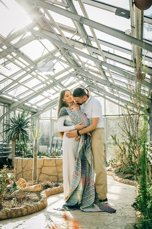 Tangled Plait Woven Wrap by LennyLamb LennyLamb at Little Zen One