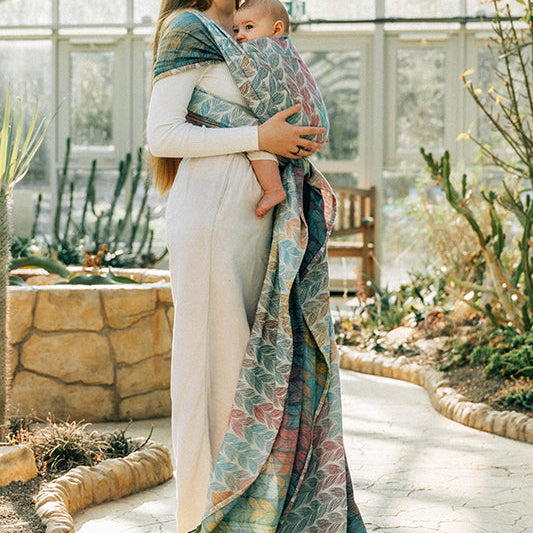 Tangled Plait Woven Wrap by LennyLamb - Woven WrapLittle Zen One5907557788939