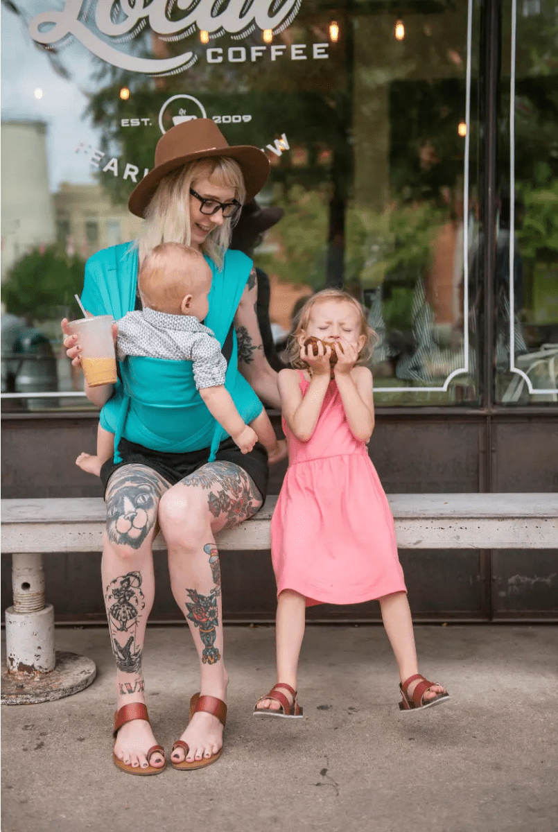 Tide Pool Everyday Half Buckle Baby Carrier by Beachfront Baby - Half Buckle CarrierLittle Zen One4157025904