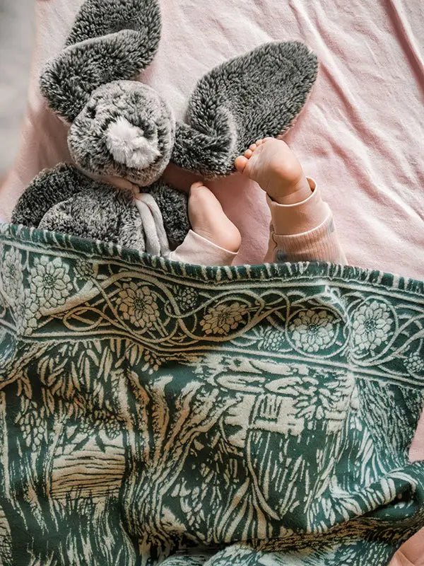 Treebeard Dont Be Hasty Lightweight Baby Blanket by Oscha Home Hobby