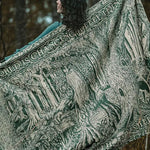 Treebeard Dont Be Hasty Lightweight Blanket by Oscha Home Hobby