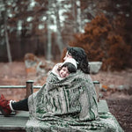 Treebeard Dont Be Hasty Lightweight Blanket by Oscha Home Hobby