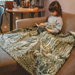Treebeard Dont Be Hasty Lightweight Childrens Blanket by Oscha Home Hobby