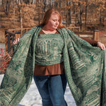 Treebeard™ Don't Be Hasty Woven Wrap by Oscha Oscha at Little Zen One