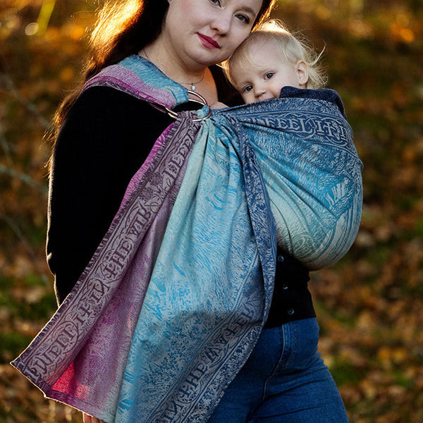 Treebeard™ Nobody is on My Side Ring Sling by Oscha Oscha at Little Zen One