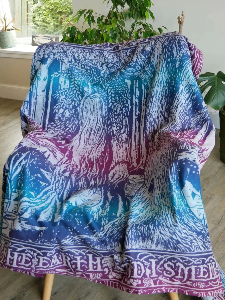 Treebeard™ Philosophy Blanket by Oscha - Home & HobbyLittle Zen One64327760