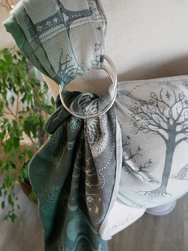 Trees of Gondor™ Through the Mist Ring Sling by Oscha Oscha at Little Zen One