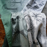 Trees of Gondor™ Through the Mist Woven Wrap by Oscha Oscha at Little Zen One