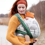 Trees of Gondor™ Through the Mist Woven Wrap by Oscha Oscha at Little Zen One