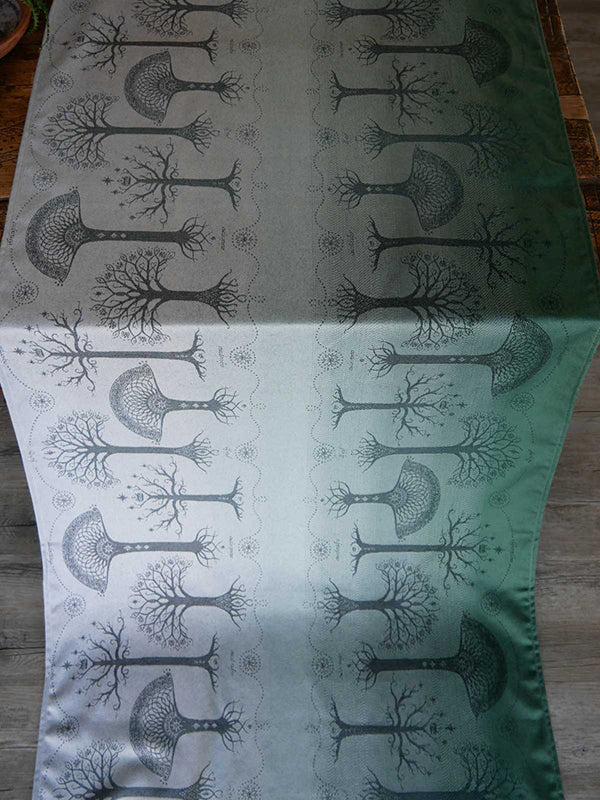 Trees of Gondor™ Through the Mist Woven Wrap by Oscha Oscha at Little Zen One