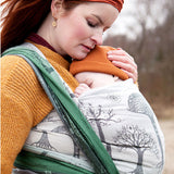 Trees of Gondor™ Through the Mist Woven Wrap by Oscha Oscha at Little Zen One