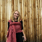 Trias Amaranth Tri Blend Woven Wrap