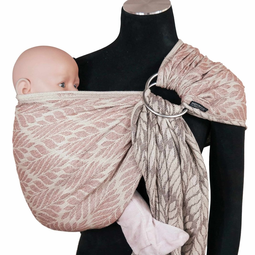 Trias Chai Cinnamon DidySling Ring Sling by Didymos - Ring SlingLittle Zen One4048554349752
