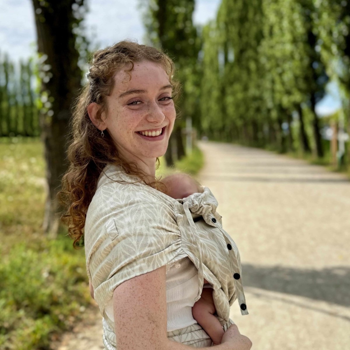 Trias Creme DidyKlick 4u Half Buckle by Didymos - Half Buckle CarrierLittle Zen One4048554408657