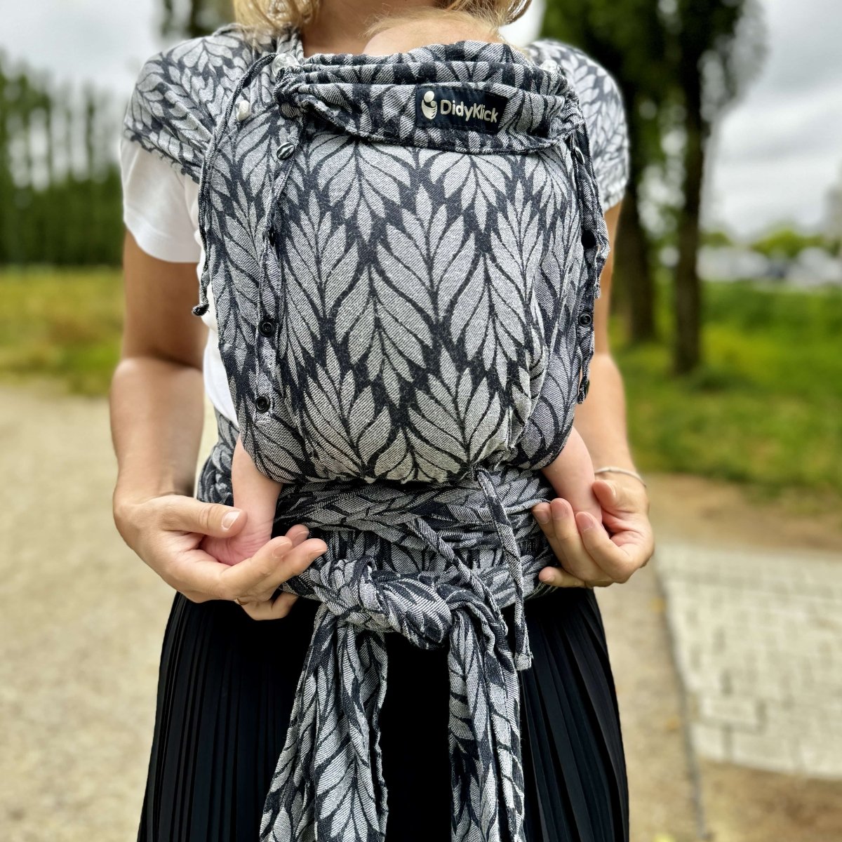 Trias Monochrome DidyKlick 4u Half Buckle by Didymos - Half Buckle CarrierLittle Zen One4048554357641