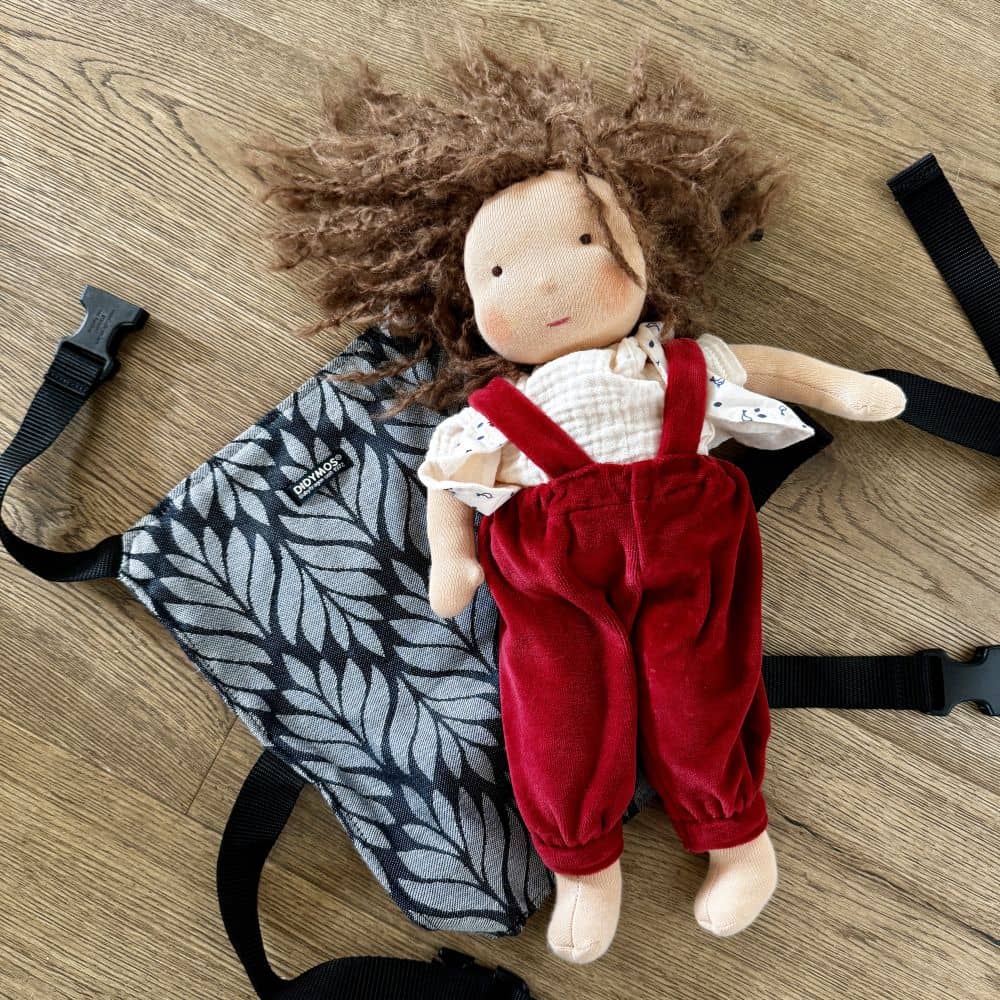 Trias Monochrome Lyocell Doll Snap by Didymos Toy Carrier