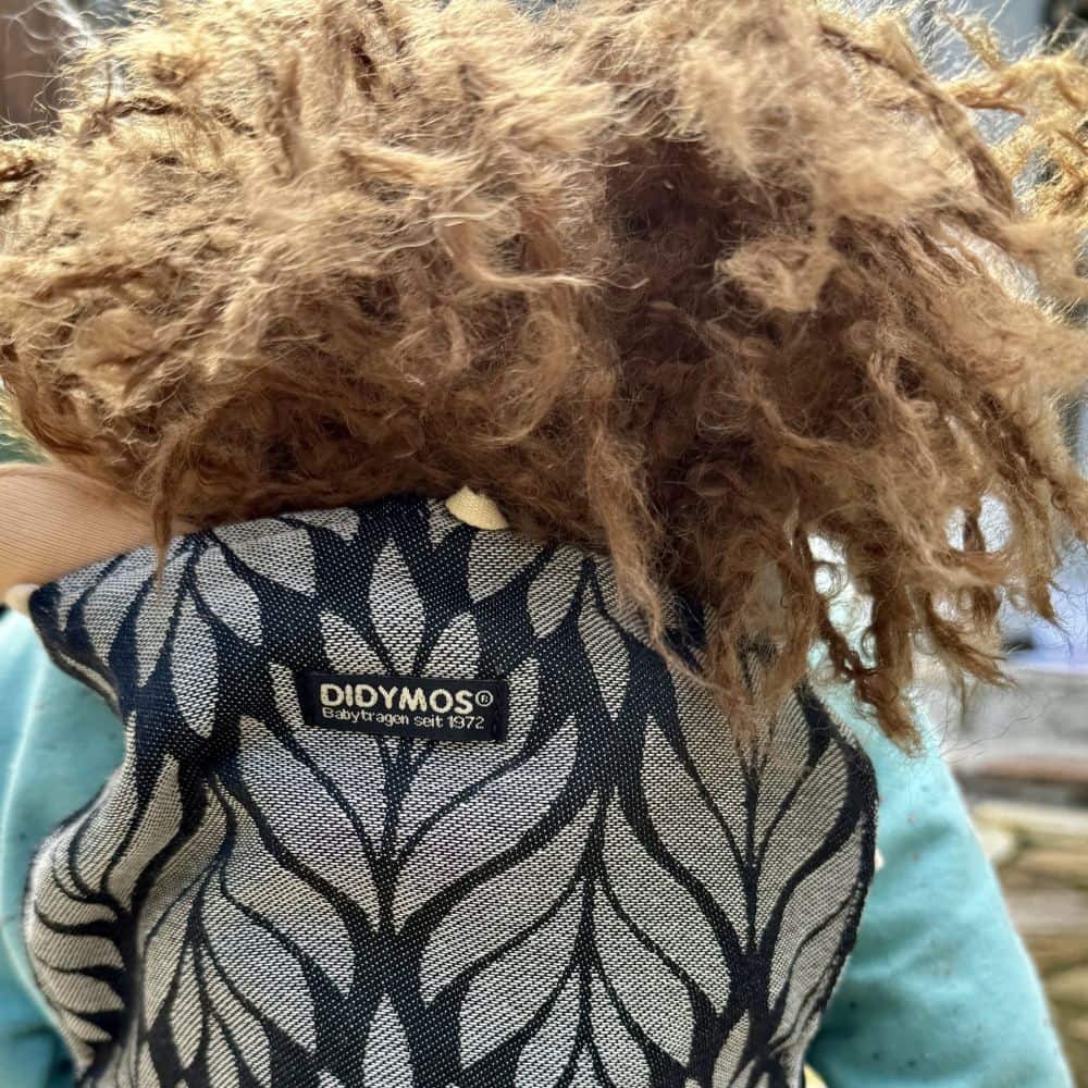 Trias Monochrome Lyocell Doll Snap by Didymos Toy Carrier