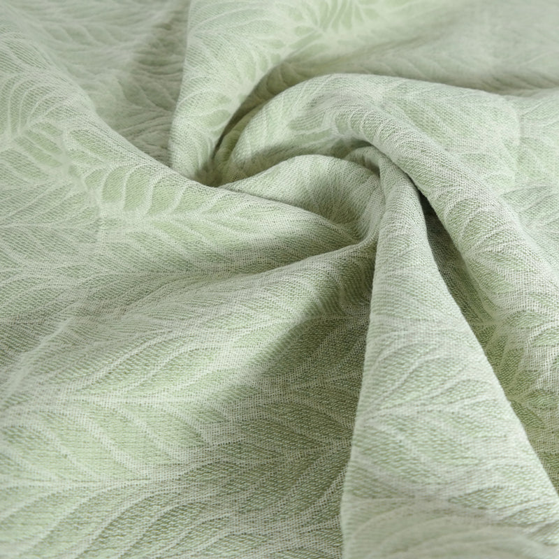 Trias Morning Green Linen Woven Wrap
