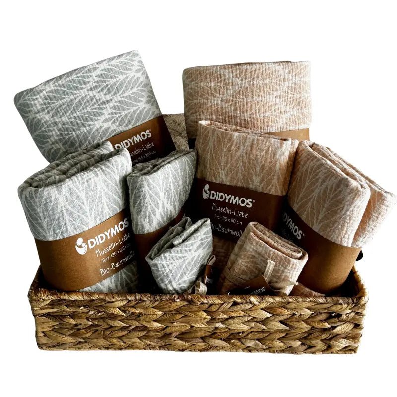 Trias Sand Large Muslin Blanket by Didymos - Home & HobbyLittle Zen One4048554101268