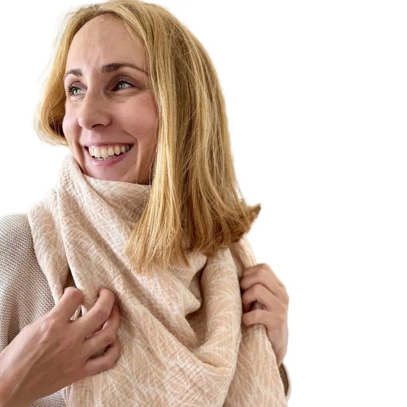 Trias Sand Large Muslin Blanket by Didymos - Home & HobbyLittle Zen One4048554101268