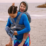 Hedwych Hearts Ocean Soul Woven Wrap by Didymos Didymos at Little Zen One