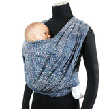 Hedwych Hearts Ocean Soul Woven Wrap by Didymos Didymos at Little Zen One