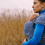 Hedwych Hearts Ocean Soul Woven Wrap by Didymos Didymos at Little Zen One