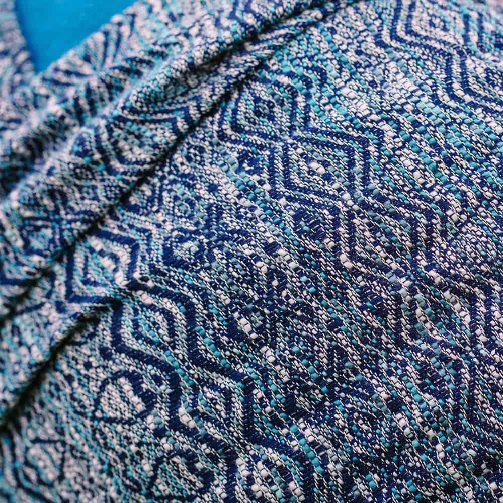 Hedwych Hearts Ocean Soul Woven Wrap by Didymos Didymos at Little Zen One