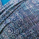 Hedwych Hearts Ocean Soul Woven Wrap by Didymos Didymos at Little Zen One