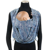 Hedwych Hearts Ocean Soul Woven Wrap by Didymos Didymos at Little Zen One