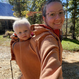 Angel Wings Babywearing Outerwear Hoodie Cinnamon Beeanna Lewan