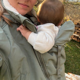 Mamalila Babywearing Outerwear Cosy Allrounder Agave Rachelle