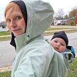 Mamalila Babywearing Outerwear Allrounder Mint Paige Roegiest