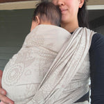 Didymos Woven Wrap Magic Forest Almond Rebecca Hwang Valdez