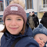 Mamalila Babywearing Outerwear Winter Wander Navy Shany Belanger