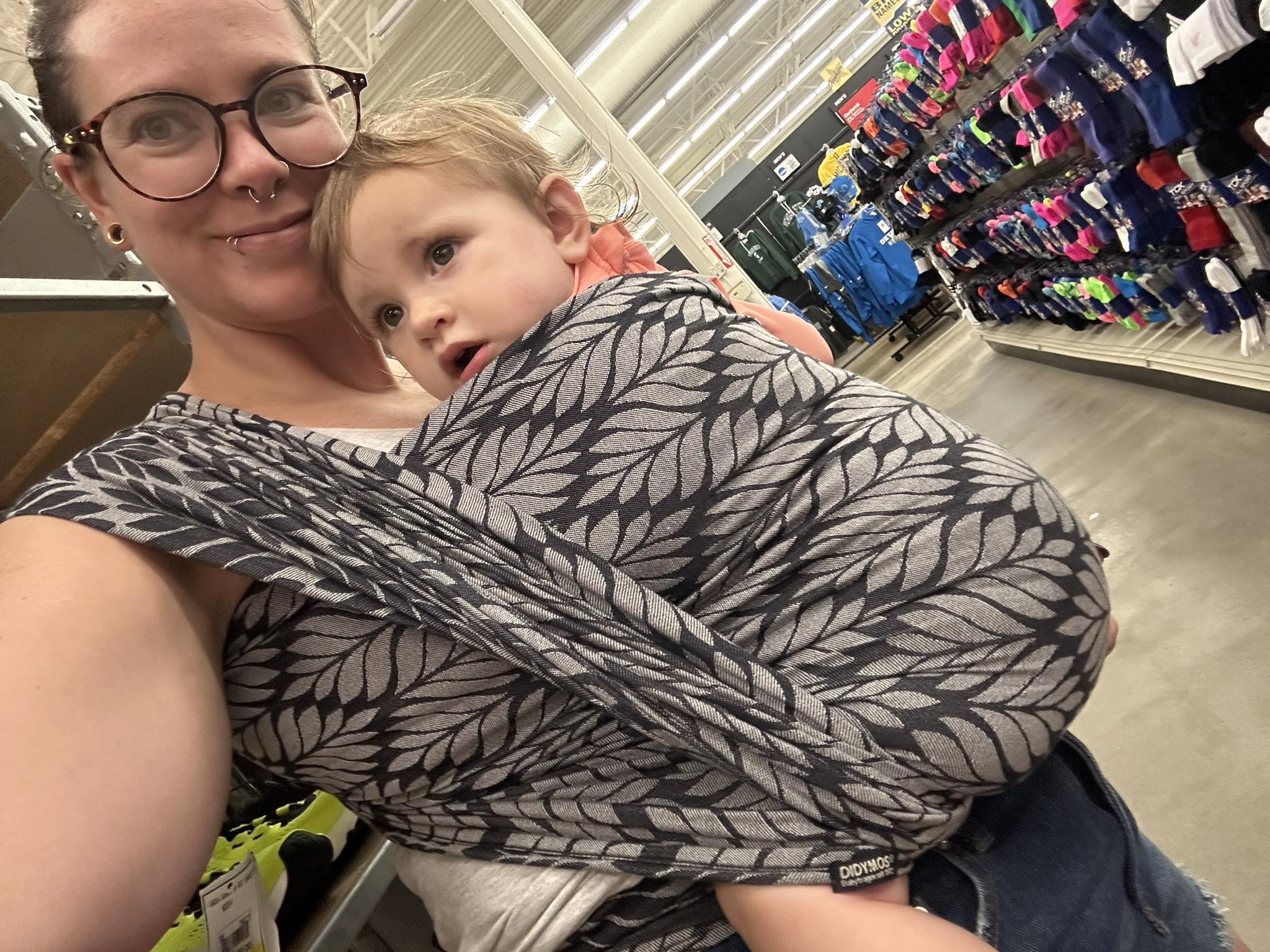 Didymos Woven Wrap Trias Monochrome Courtney Paige Danhoff