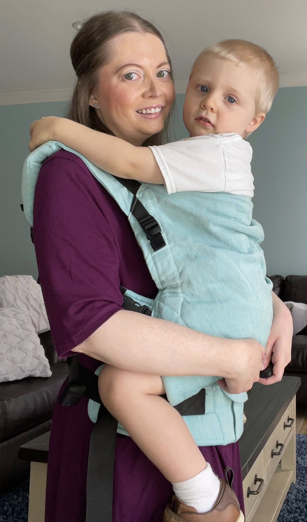 LennyLamb Buckle Carrier LennyPreschool Agave Monique Ranae