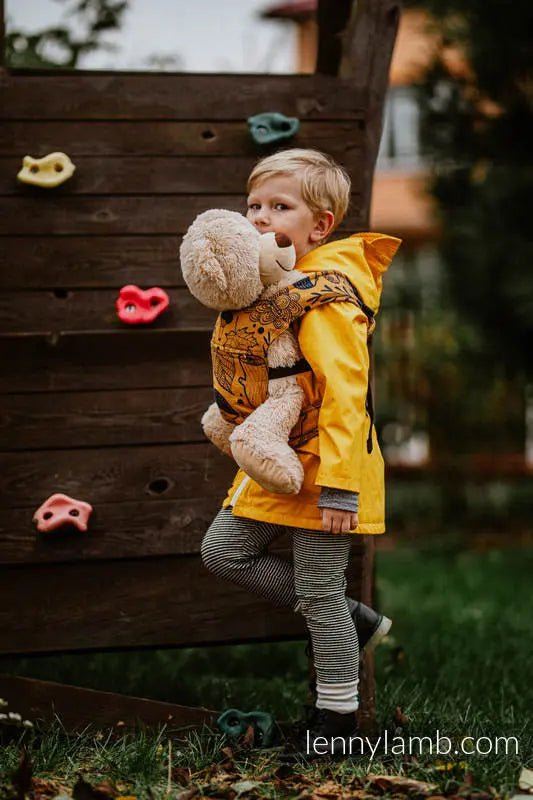 Under the Leaves Golden Autumn Doll Carrier by LennyLamb Toy Carrier