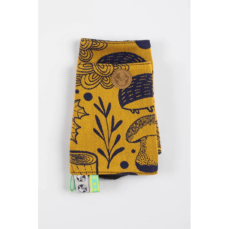 Under The Leaves - Golden Autumn Drool Pads & Reach Straps by LennyLamb - Baby Carrier AccessoriesLittle Zen One5907557749176