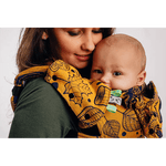 Under The Leaves - Golden Autumn Drool Pads & Reach Straps by LennyLamb - Baby Carrier AccessoriesLittle Zen One5907557749176