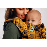 Under The Leaves - Golden Autumn Drool Pads & Reach Straps by LennyLamb - Baby Carrier AccessoriesLittle Zen One5907557749176