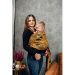 Under The Leaves Golden Autumn Ring Sling by LennyLamb LennyLamb at Little Zen One