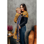 LennyLamb Under Gold ring sling baby carrier