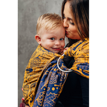 Under The Leaves Golden Autumn Ring Sling by LennyLamb LennyLamb at Little Zen One