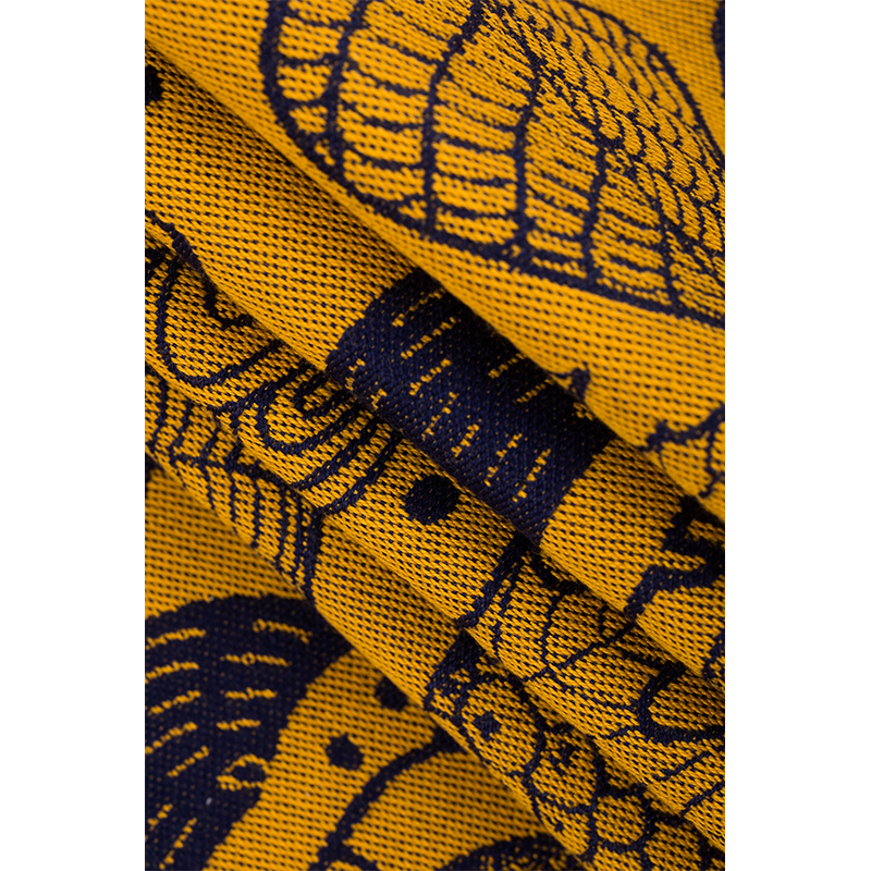 Under The Leaves Golden Autumn Ring Sling by LennyLamb LennyLamb at Little Zen One