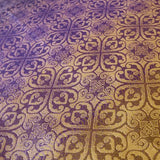 Victoriana Royal Fabric Piece by Oscha Fabric