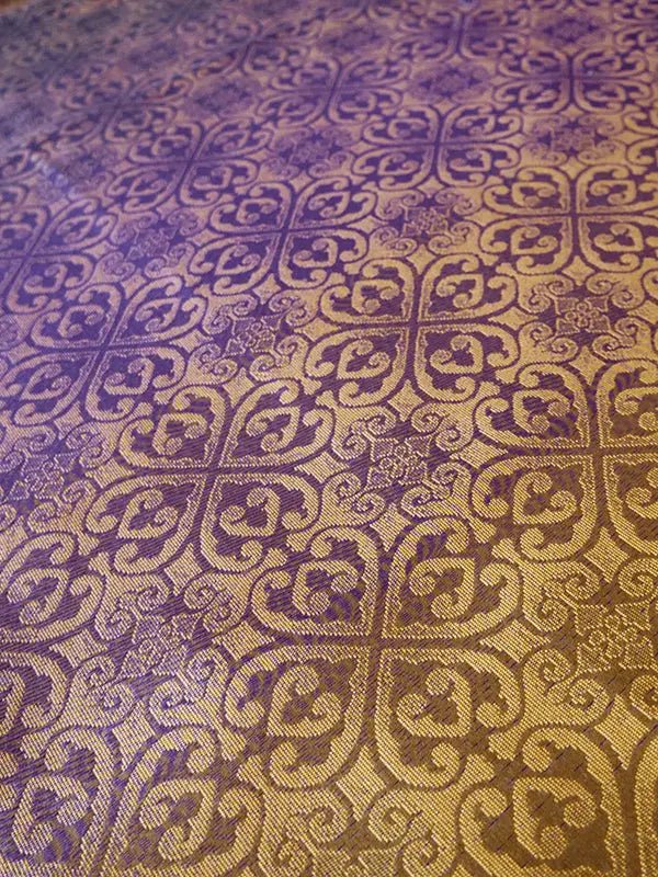 Victoriana Royal Fabric Piece by Oscha Fabric